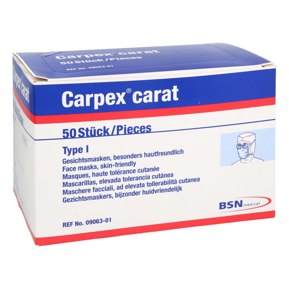 Carpex Carat Typ 1 Op-Maske (50 stk)