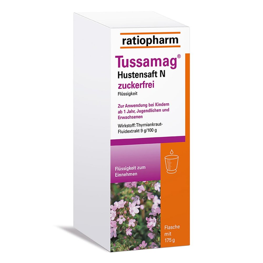 Tussamag Hustensaft N Zuckerfrei (175 g)