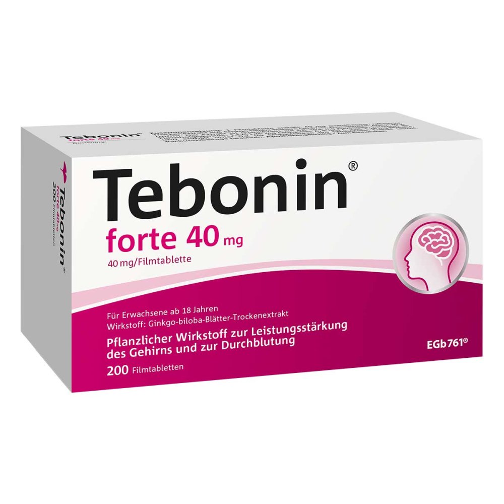 Tebonin Forte 40 Mg Filmtabletten (200 stk)