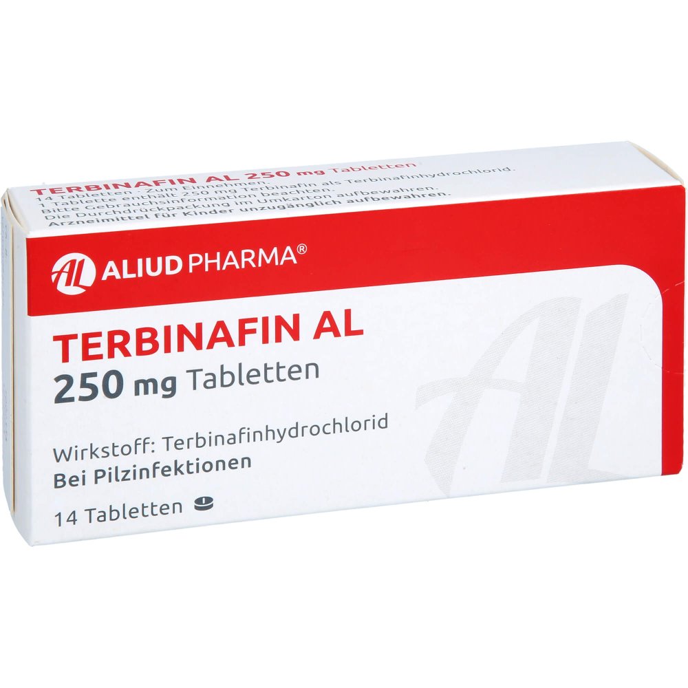 Terbinafin Al 250 Mg Tabletten (14 stk)