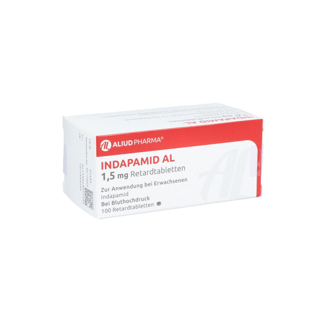 Indapamid Al 1,5 Mg Retardtabletten (100 stk)