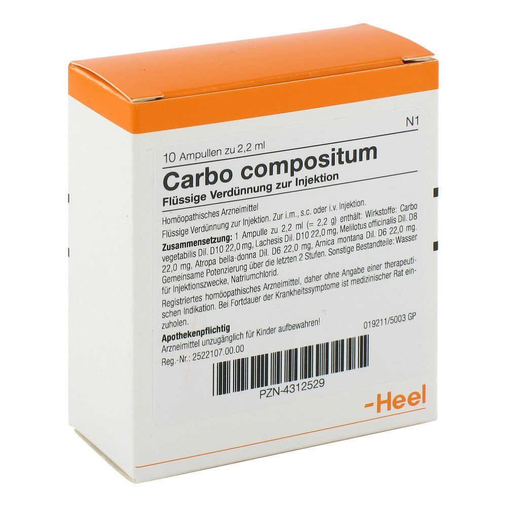 Carbo Compositum Ampullen (10 stk)