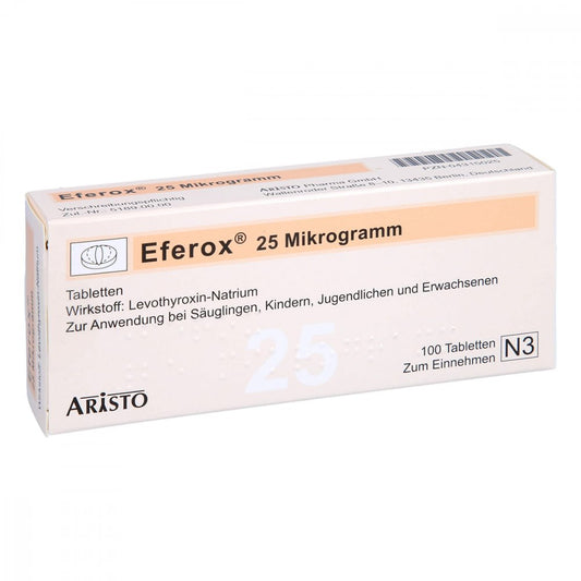 Eferox 25 Mikrogramm Tabletten (100 stk)