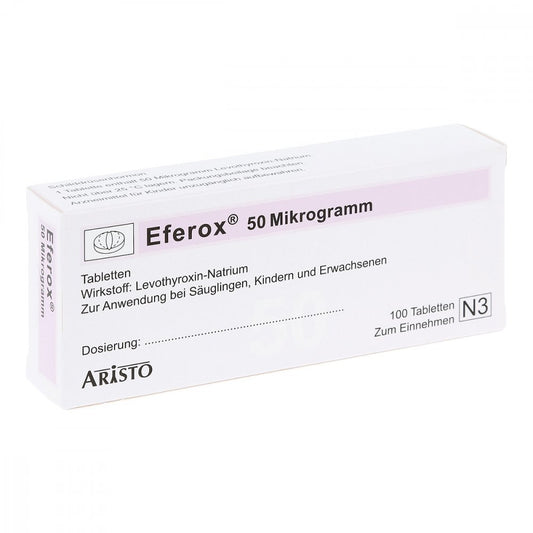 Eferox 50 Mikrogramm Tabletten (100 stk)