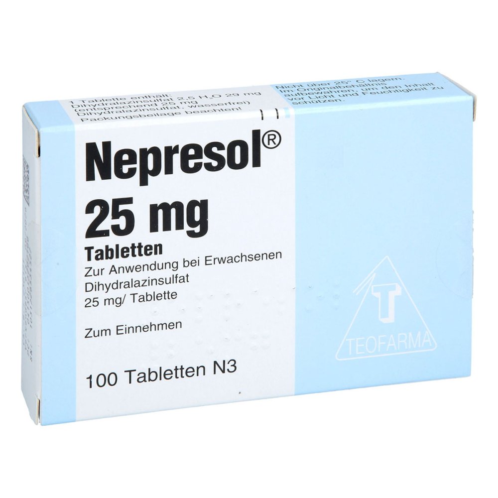 Nepresol 25 Mg Tabletten (100 stk)