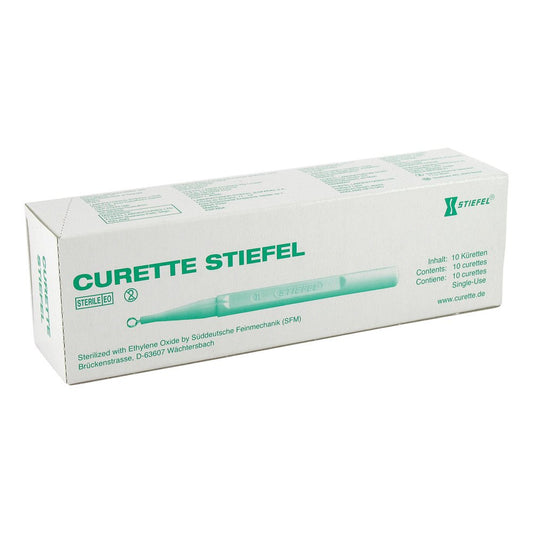 Das Produktfoto zeigt Curette Stiefel 4mm (10 stk) PZN 04333773