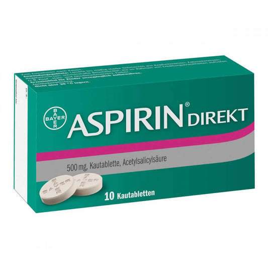 Aspirin Direkt Kautabletten (10 stk)