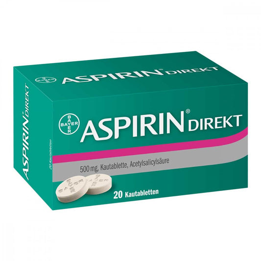 Aspirin Direkt Kautabletten (20 stk)