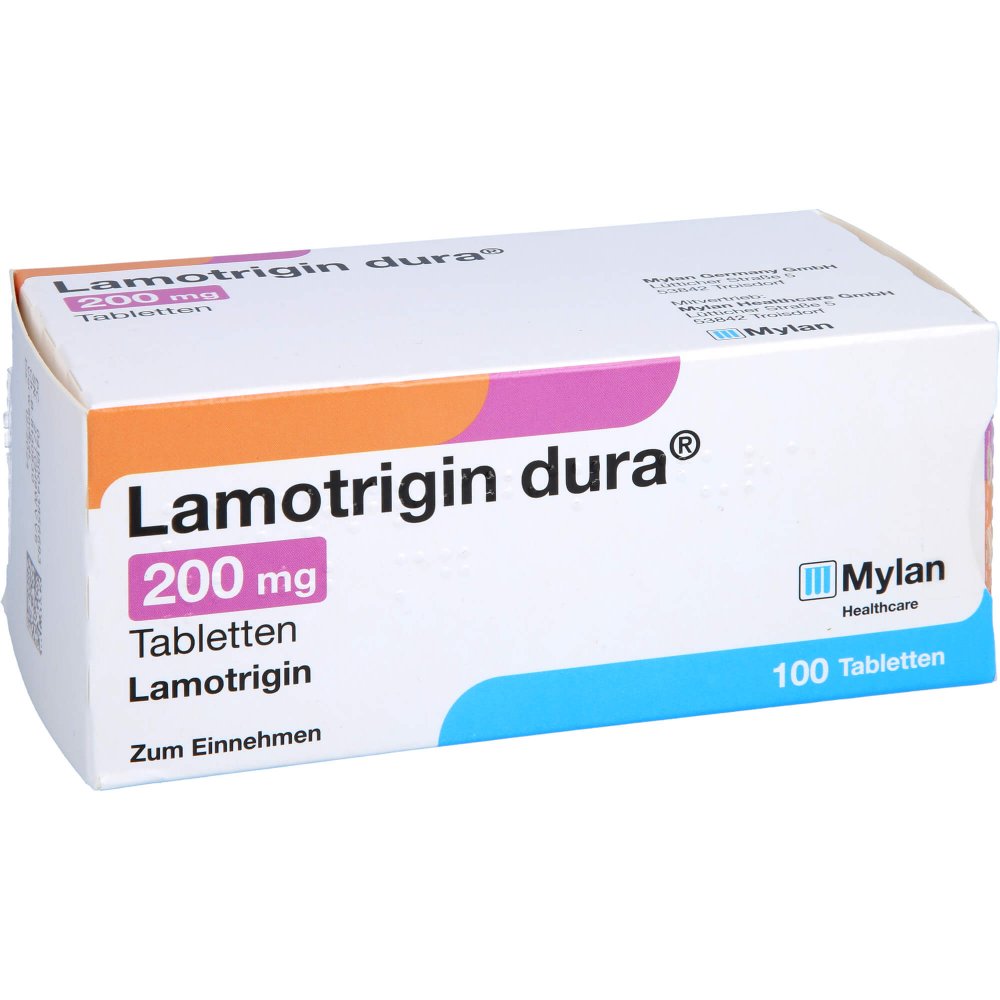 Lamotrigin Dura 200 Mg Tabletten (100 stk)