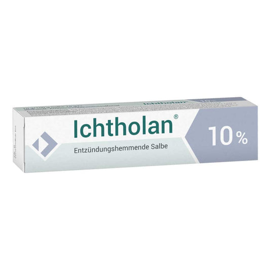 Das Produktfoto zeigt Ichtholan 10% Salbe (15 g) PZN 04404674