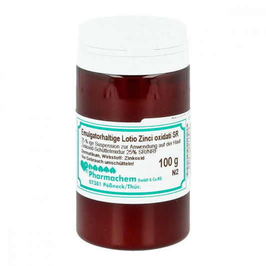 Das Produktfoto zeigt Lotio Zinci Oxidati Sr (100 g) PZN 04411912