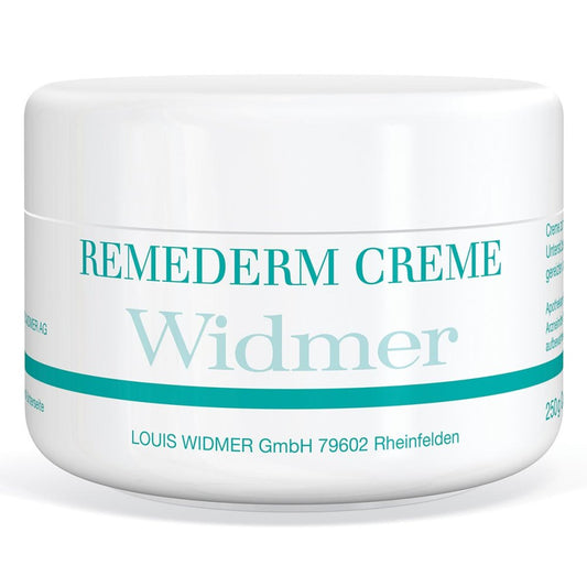 Das Produktfoto zeigt Widmer Remederm Creme Unparfümiert (250 g) PZN 04414916