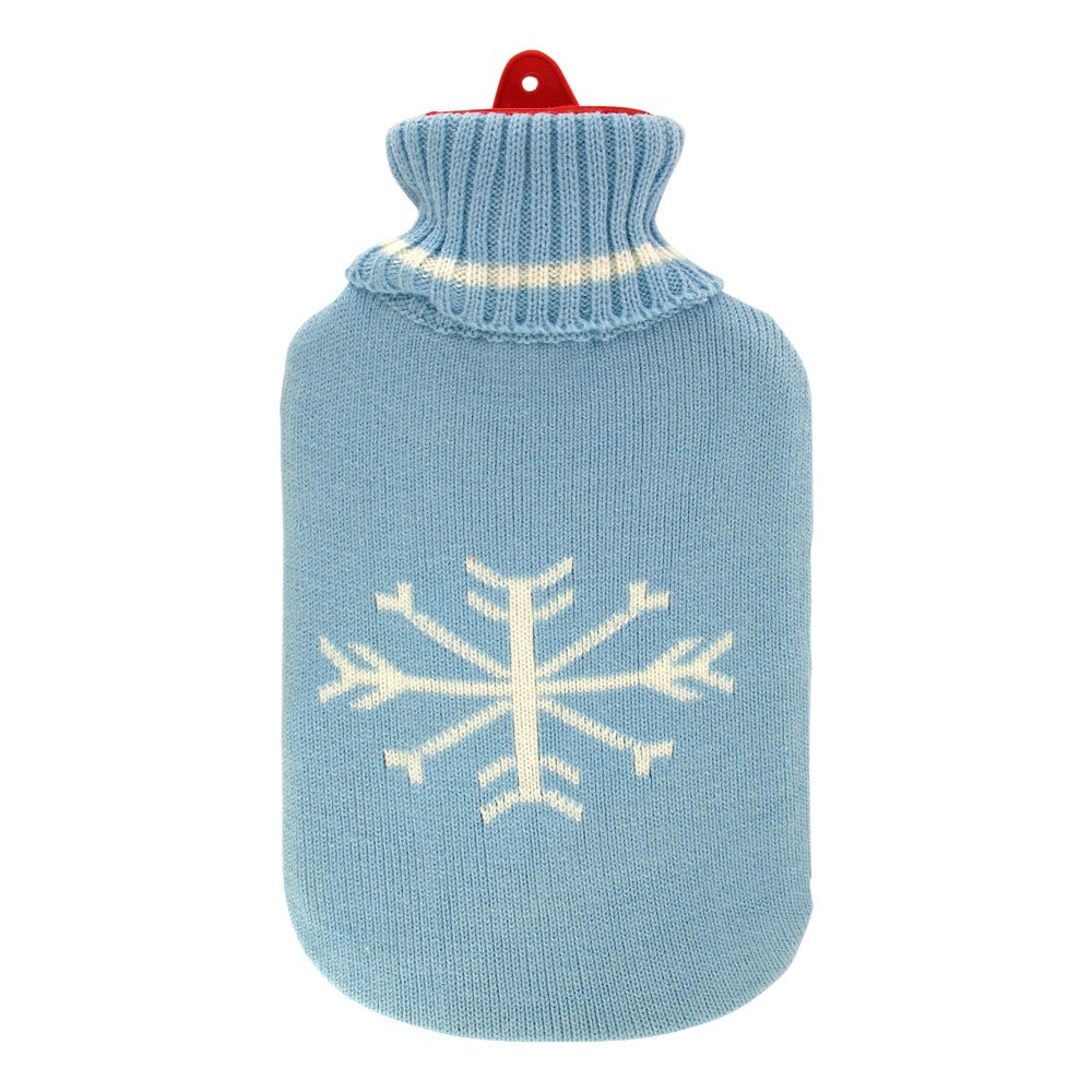 Wärmflasche Gummi 2 L M.Rollkragenpullover Bezug (1 stk)