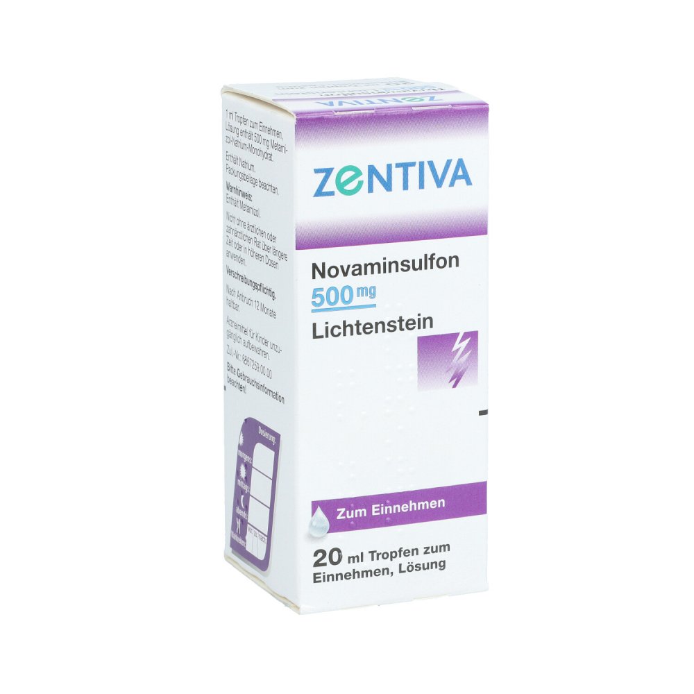 Novaminsulfon 500 Mg Lichtenst.Tropfen Z.Einnehmen (20 ml)