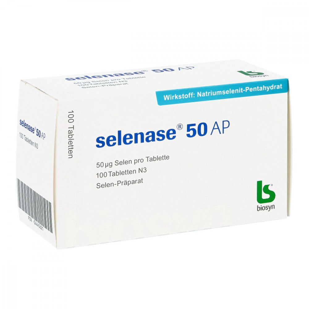 Selenase 50 Ap Tabletten (100 stk)