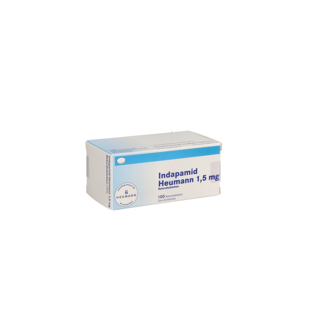 Indapamid Heumann 1,5 Mg Retardtabletten (100 stk)