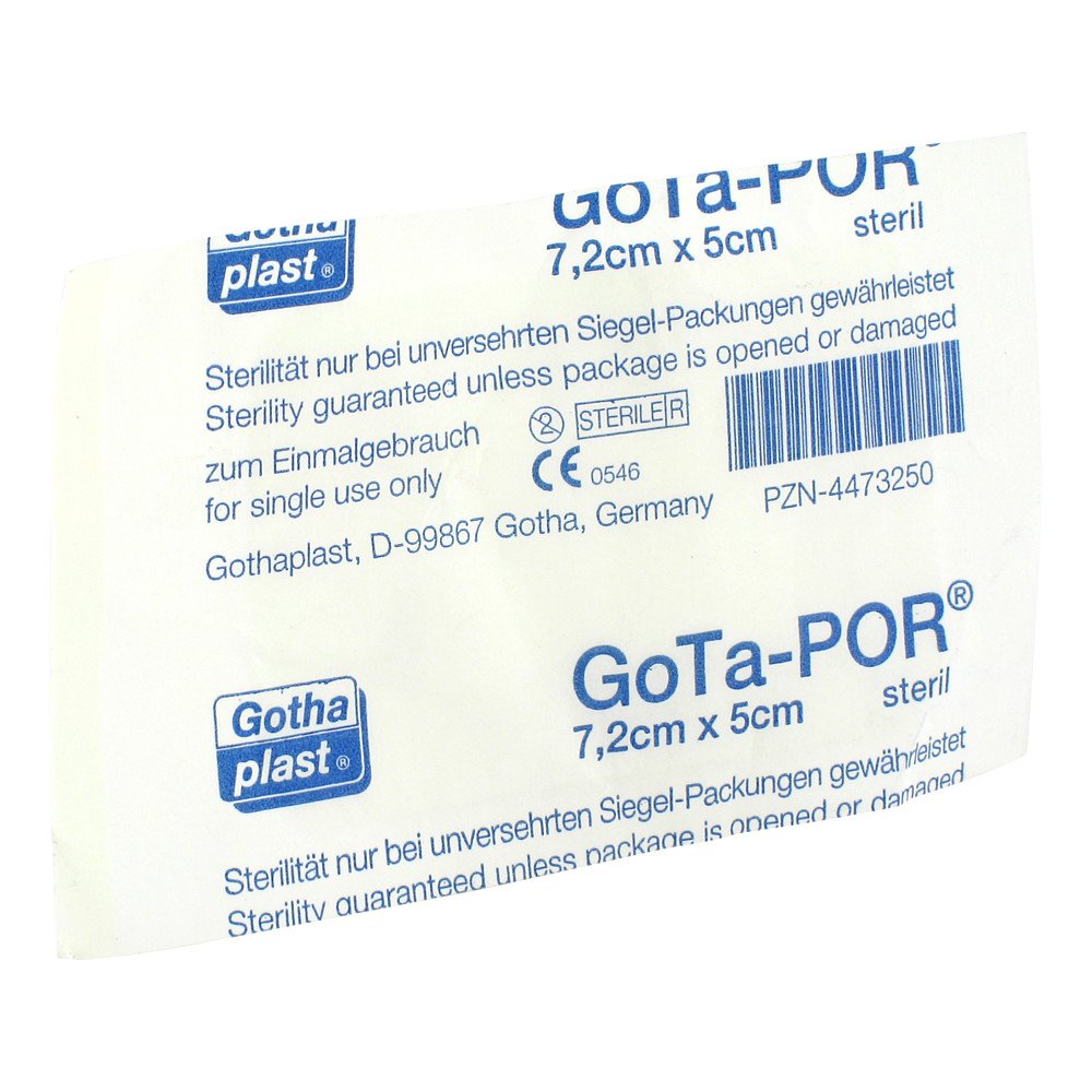 Gota-Por Wundpflaster 5x7,2 Cm Steril (1 stk)