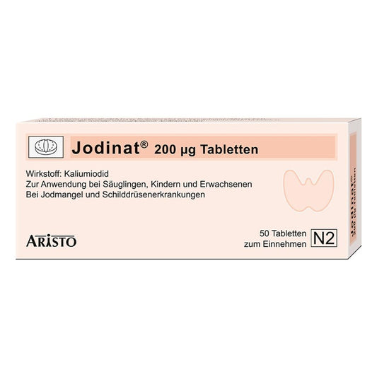 Jodinat 200 Μg Tabletten (50 stk)