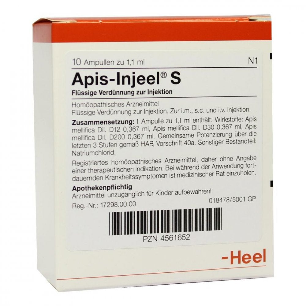 Apis Injeel S Ampullen (10 stk)