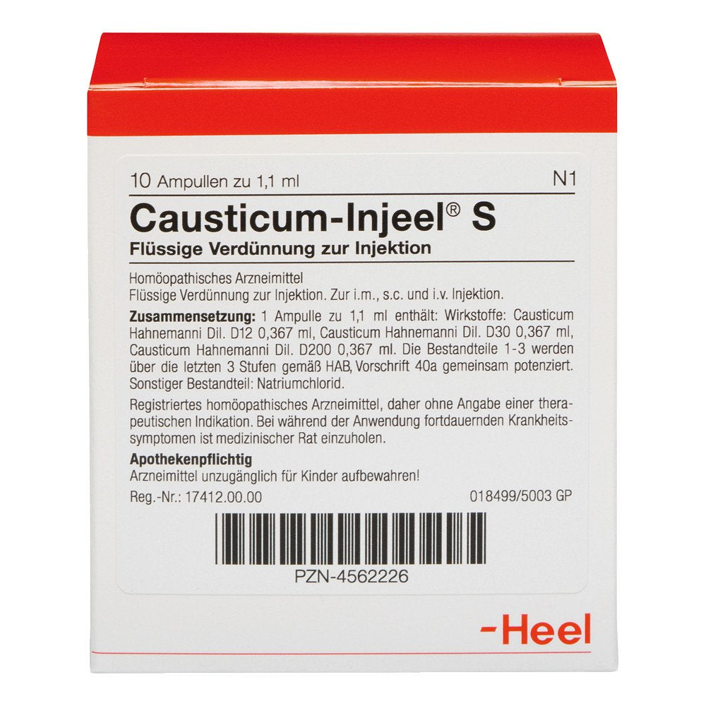 Causticum Injeel S Ampullen (10 stk)