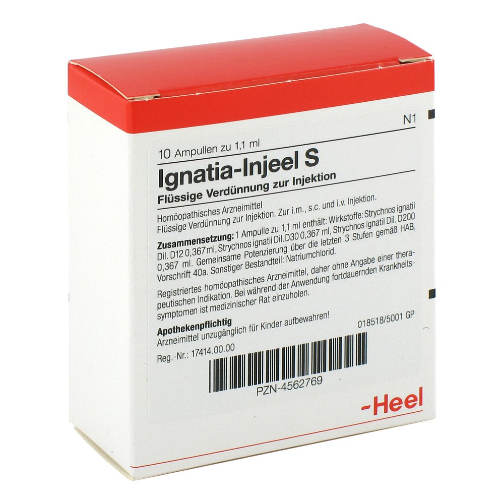 Ignatia Injeel S Ampullen (10 stk)