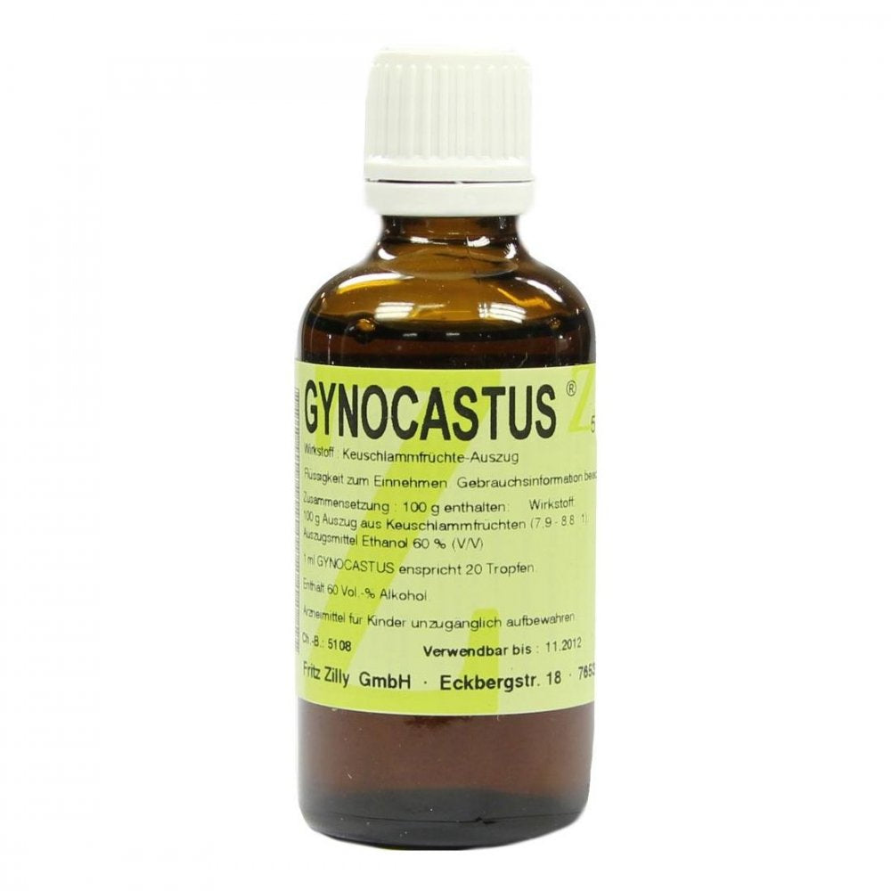 Das Produktfoto zeigt Gynocastus Lösung (50 ml) PZN 04591363