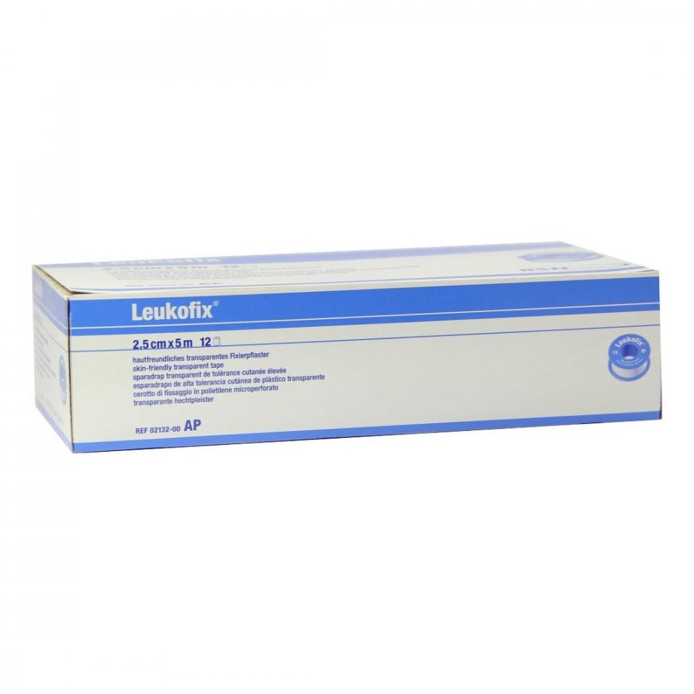 Leukofix Verbandpfl.2,5 Cmx5 M (12 stk)