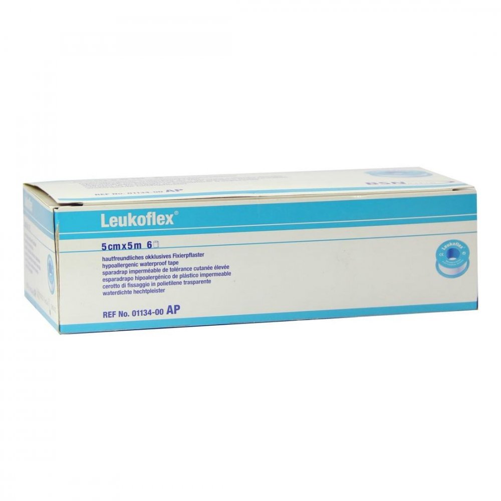 Leukoflex Verbandpfl.5 Cmx5 M (6 stk)