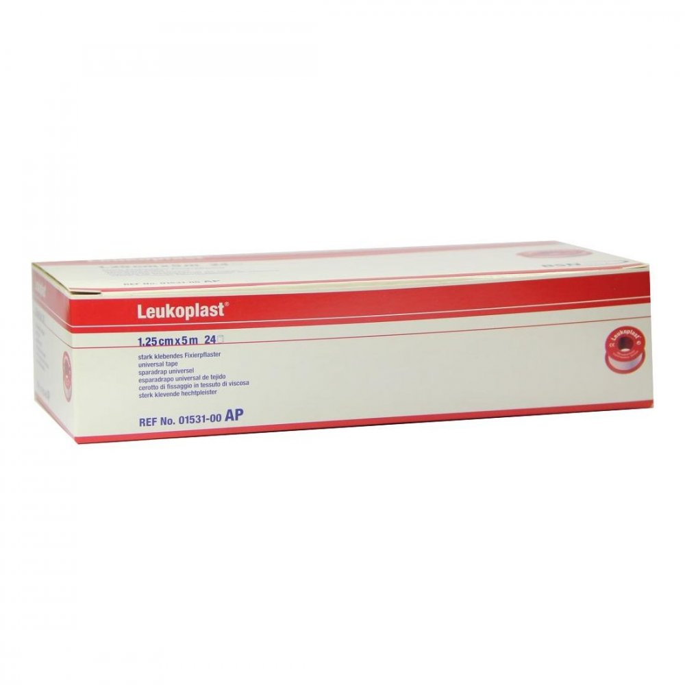 Leukoplast 1,25 Cmx5 M (24 stk)