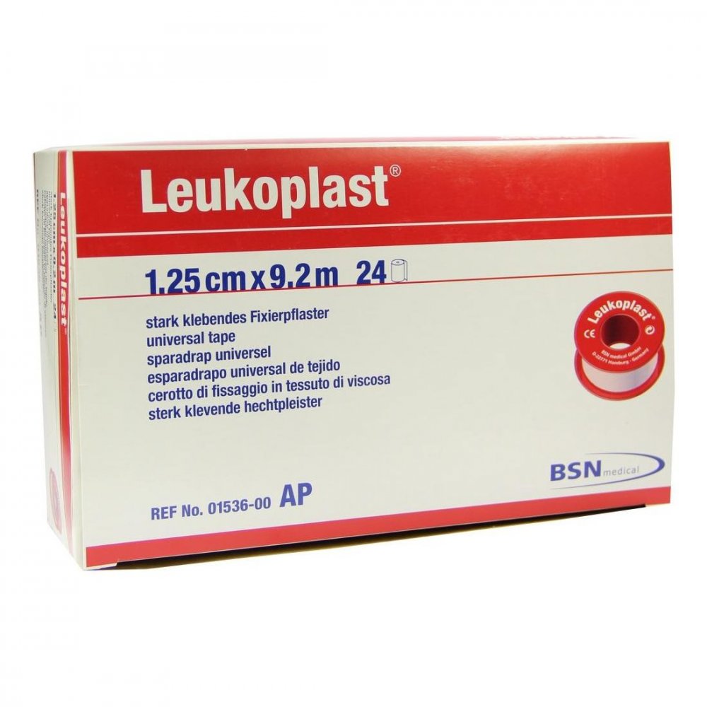 Leukoplast 1,25 Cmx9,2 M (24 stk)