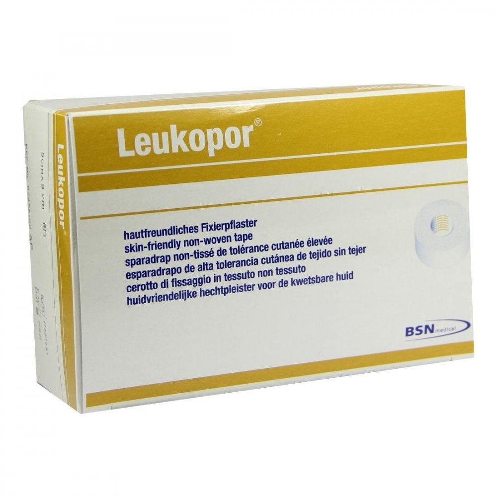 Leukopor 5 Cmx9,2 M (6 stk)