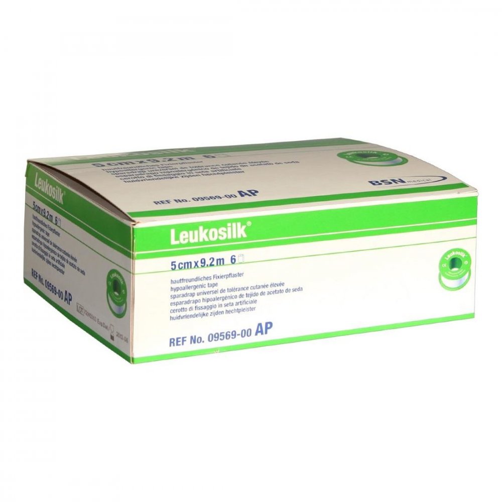Leukosilk 5 Cmx9,2 M (6 stk)