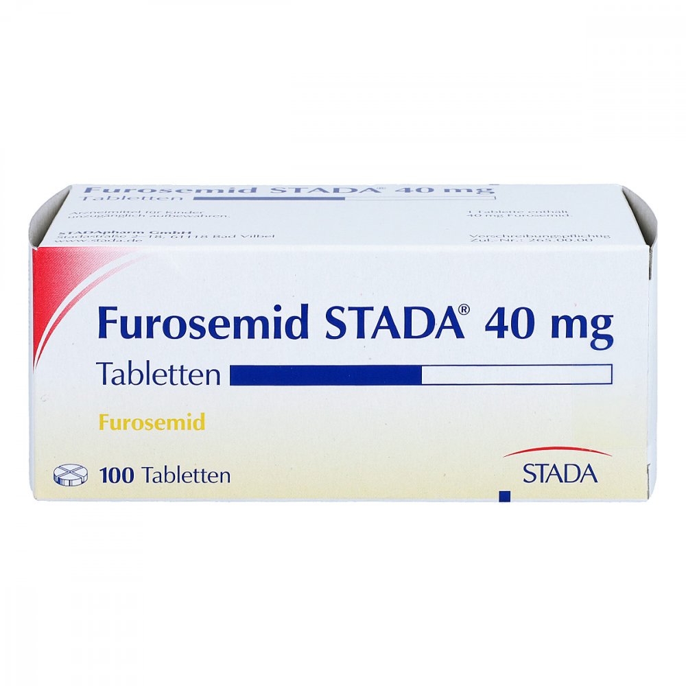 Furosemid Stada 40 Mg Tabletten (100 stk)