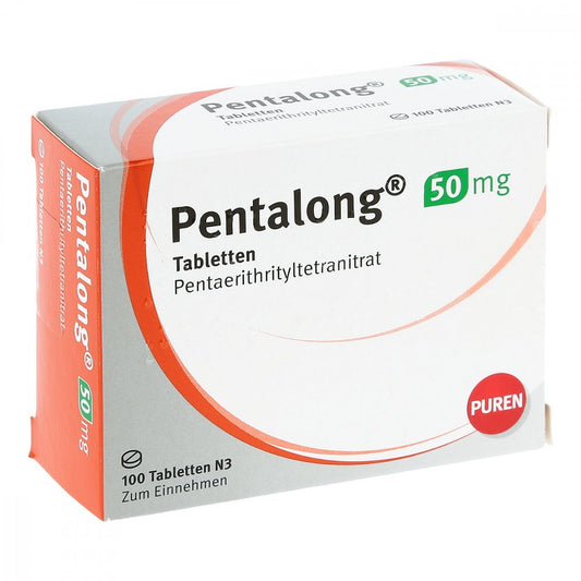 Das Produktfoto zeigt Pentalong 50 Mg Tabletten (100 stk) PZN 04641569