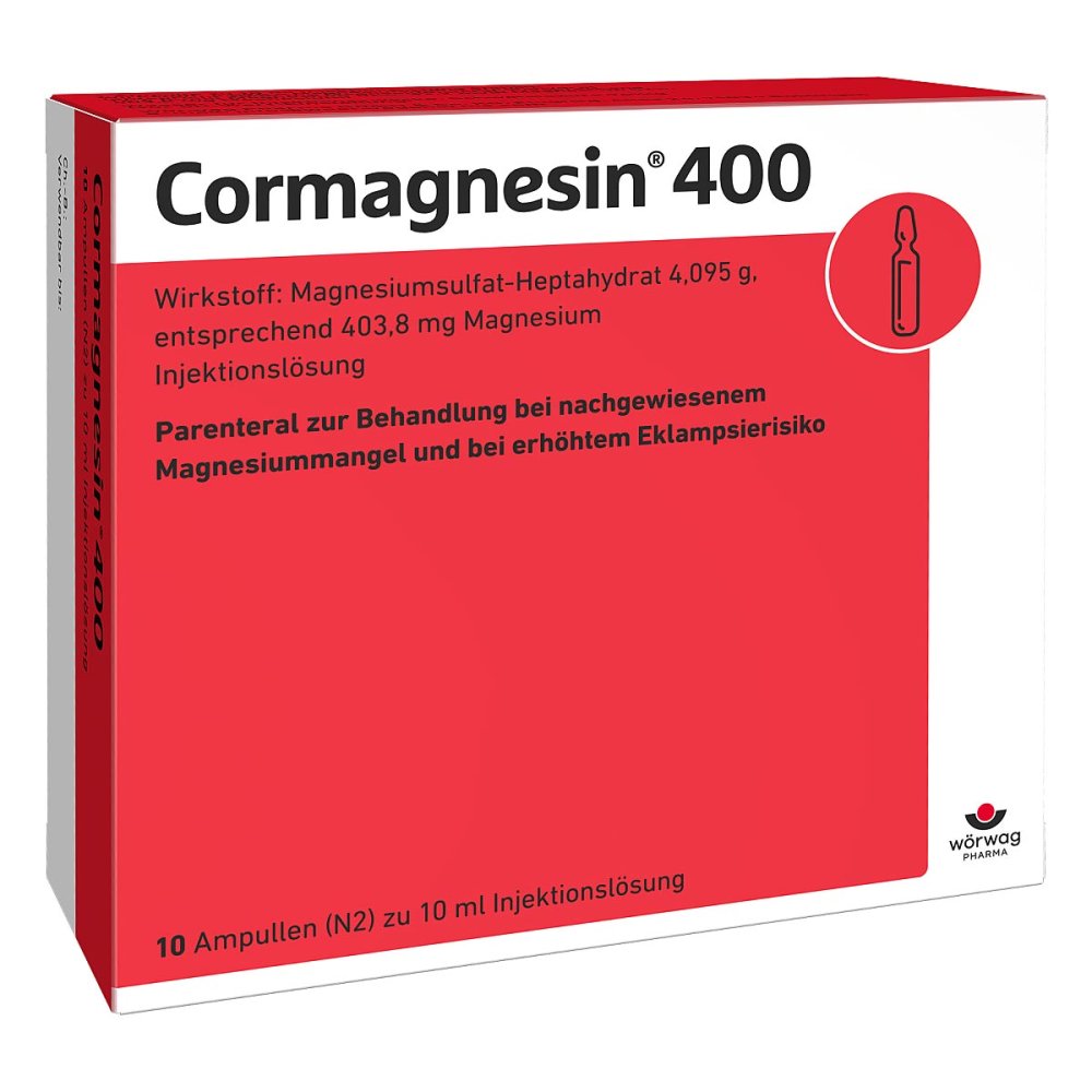 Cormagnesin 400 Ampullen (10X10 ml)