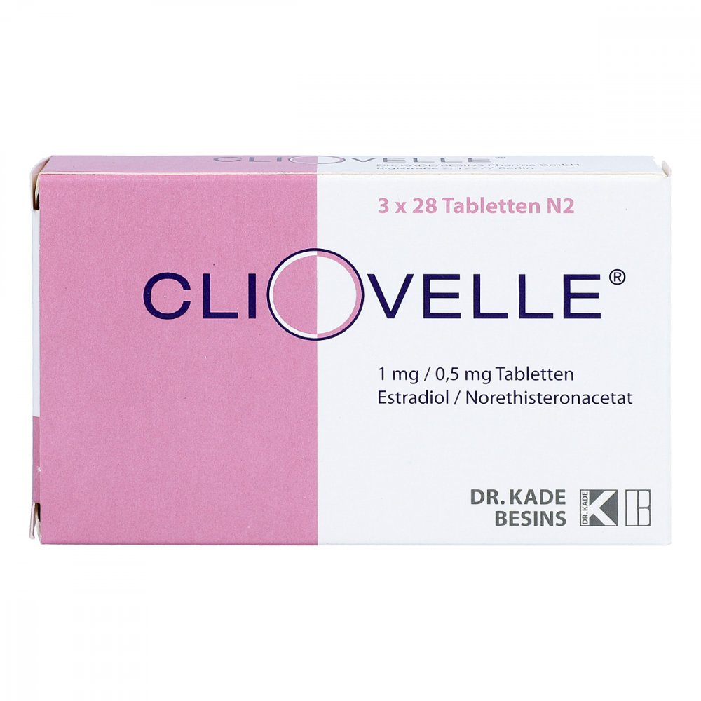 Cliovelle 1 Mg/0,5 Mg Tabletten (3X28 stk)