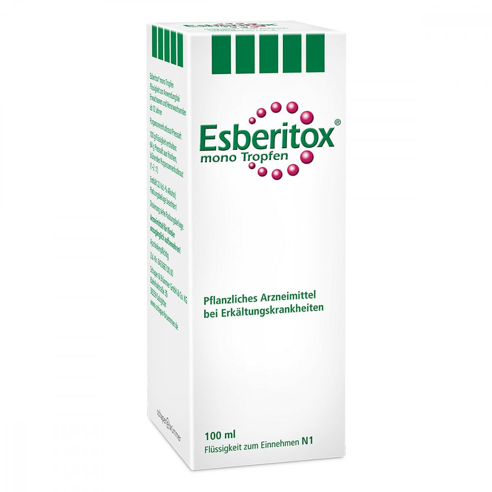Das Produktfoto zeigt Esberitox Mono Tropfen (100 ml) PZN 04682812