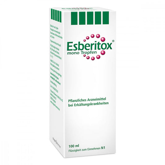 Das Produktfoto zeigt Esberitox Mono Tropfen (100 ml) PZN 04682812