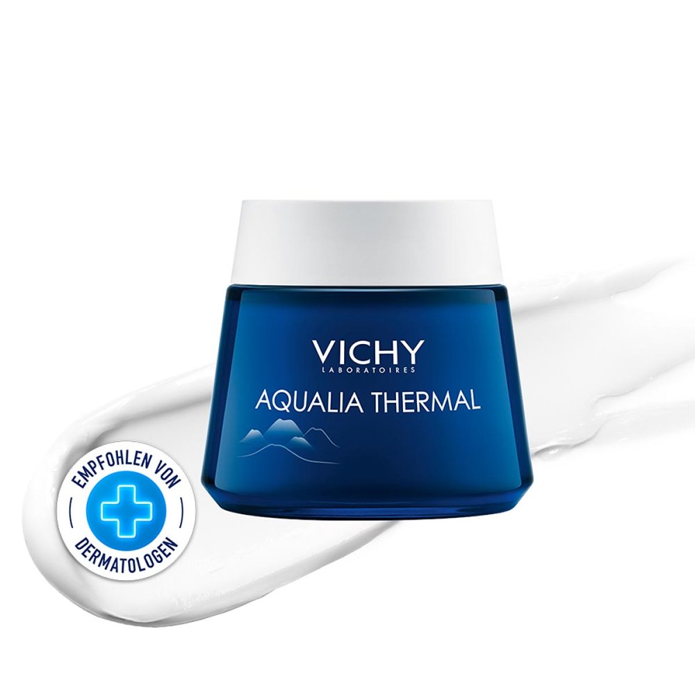 Das Produktfoto zeigt Vichy Aqualia Thermal Nacht Spa (75 ml) PZN 04706955