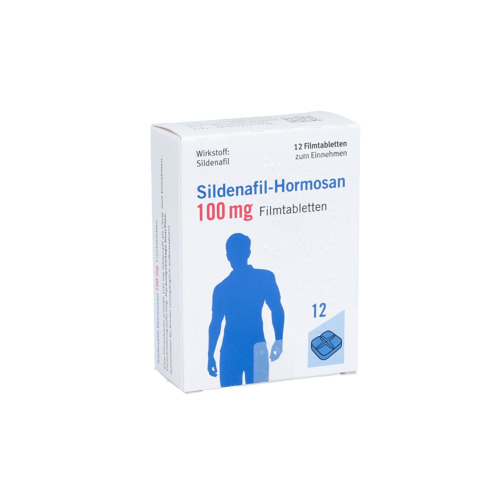 Sildenafil-Hormosan 100 Mg Filmtabletten (12 stk)
