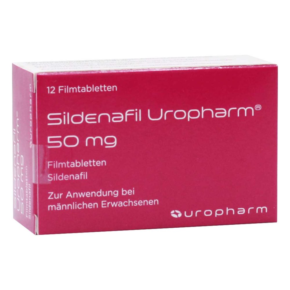Sildenafil Uropharm 50 Mg Filmtabletten (12 stk)