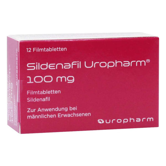Sildenafil Uropharm 100 Mg Filmtabletten (12 stk)
