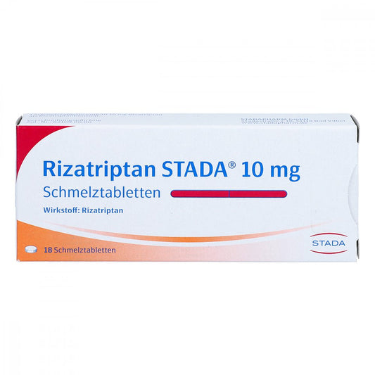 Rizatriptan Stada 10 Mg Schmelztabletten (18 stk)