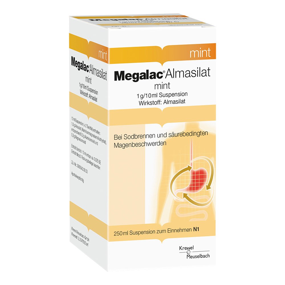 Megalac Almasilat Mint Suspension (250 ml)