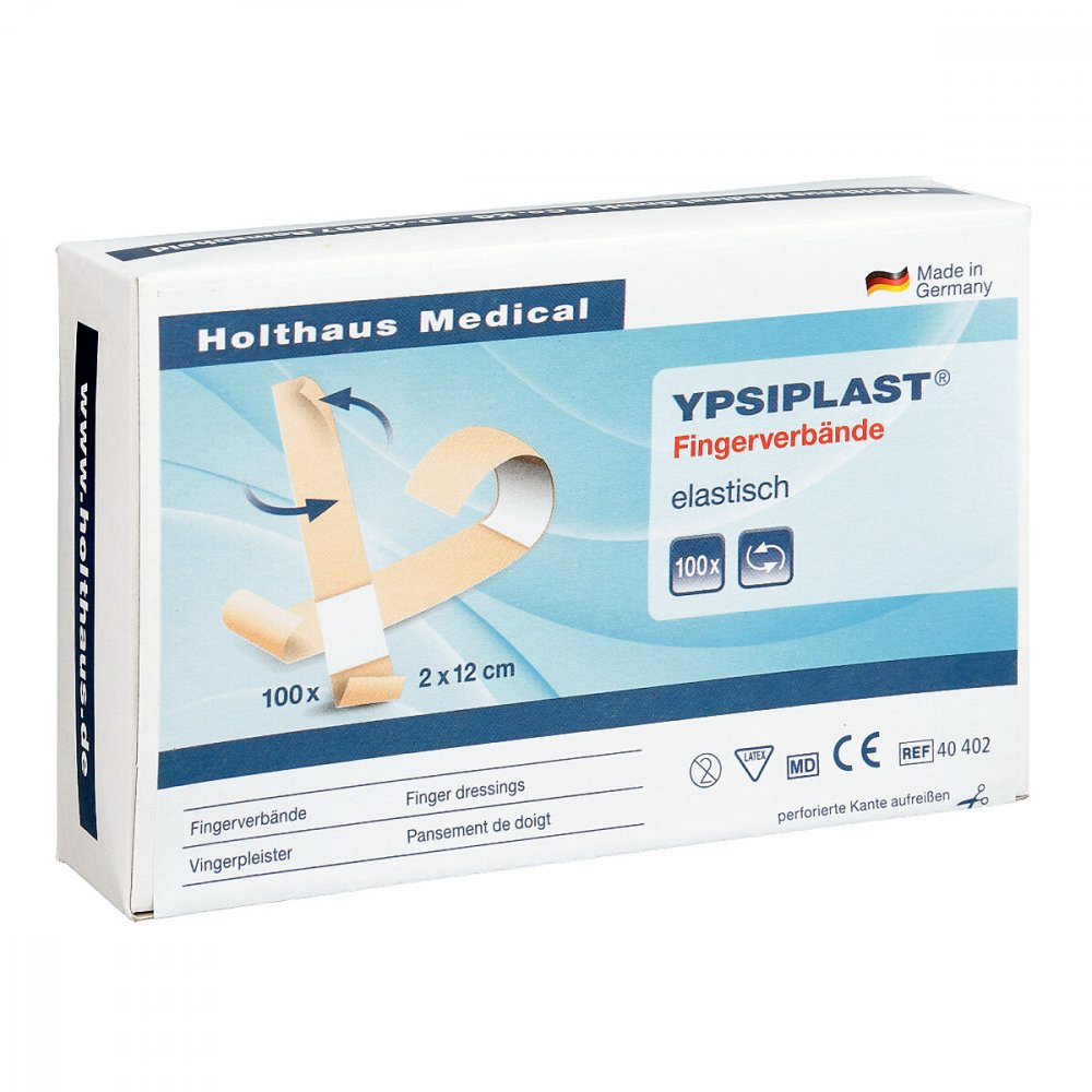 Fingerverband Ypsiplast Elastisch 2x12 Cm Haut (100 stk)