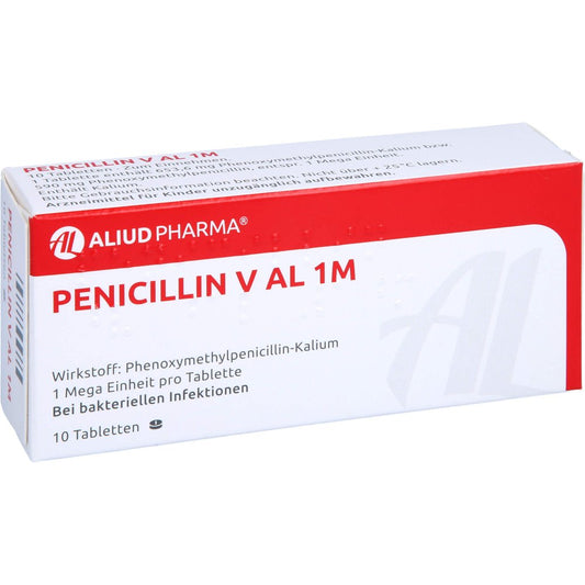 Penicillin V Al 1 M Tabletten (10 stk)