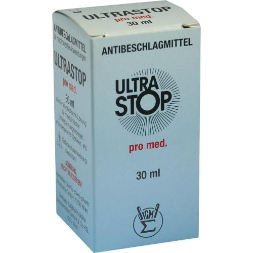 Das Produktfoto zeigt Ultra Stop Steril (30 ml) PZN 04761109