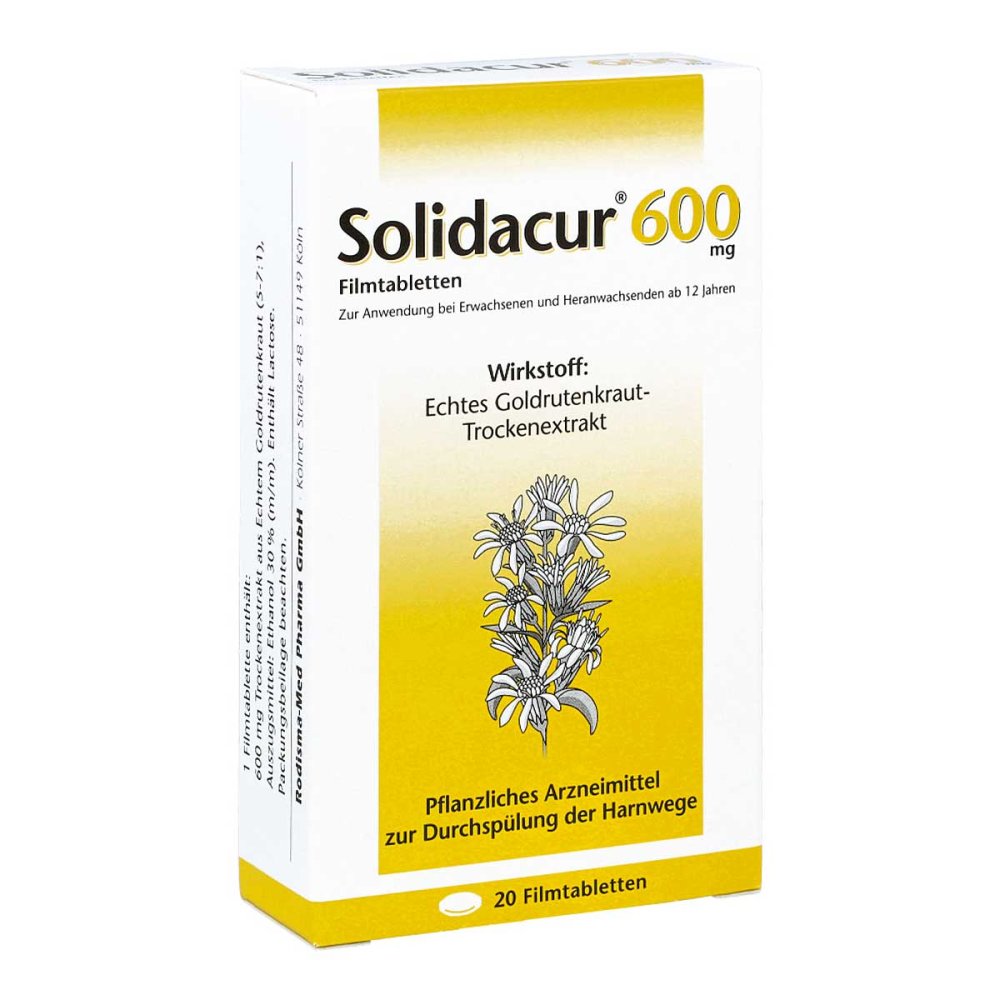 Solidacur 600 Mg Filmtabletten (20 stk)