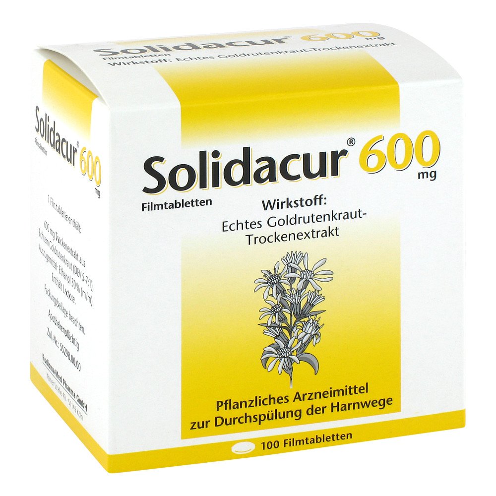 Solidacur 600 Mg Filmtabletten (100 stk)