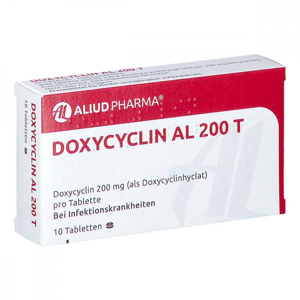 Doxycyclin Al 200 T Tabletten (10 stk)